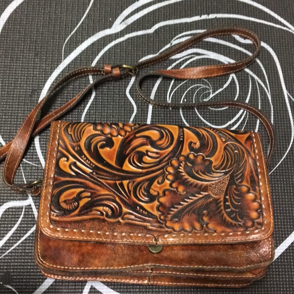 Italian Leather Patricia Nash Handbag Purse